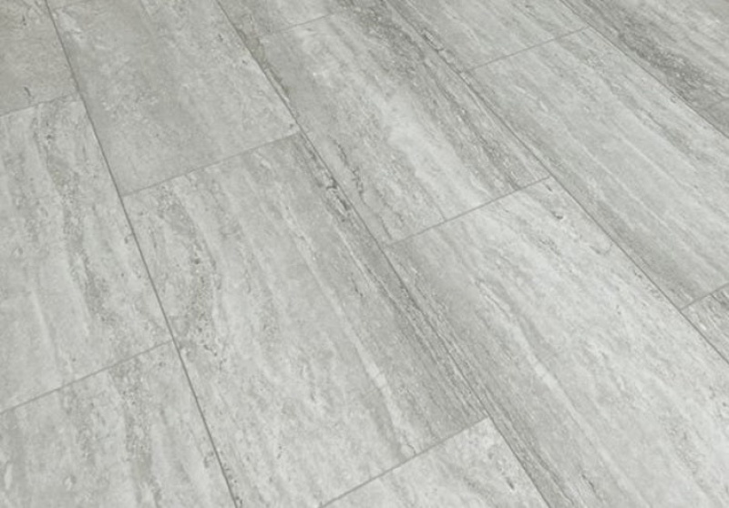 Pisa Travertine Rigid Vinyl Tile - Low Gloss - 12" X 24"
