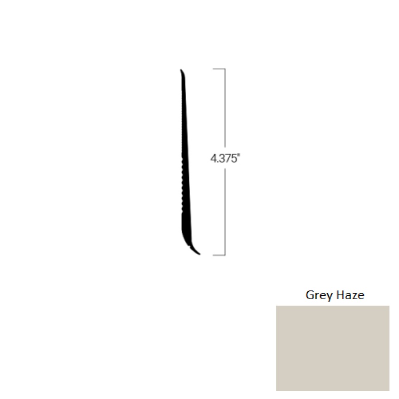 Johnsonite Grey Haze Rubber Tightlock Resilient Rubber Base