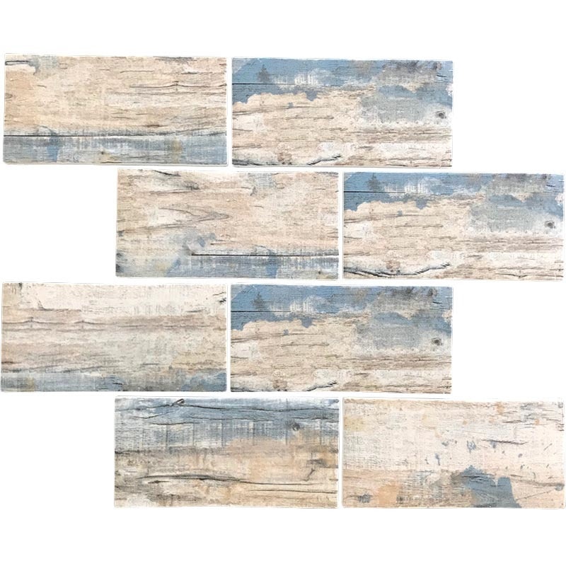 Nantucket Surfside Glass Mosaic - 2.75" X 5.7" Brick - Matte