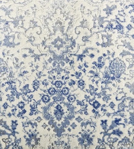 Tides Stillwater Porcelain Polypropylene & Polysilk Carpet - Pattern