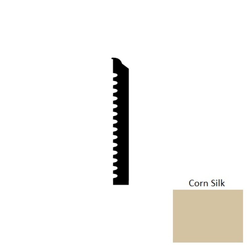 Corn Silk Regal Scr Rubber Wall Base