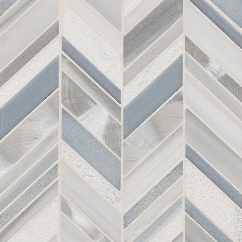 Harlow Chevron Mixed Mosaic - Chevron - Mixed