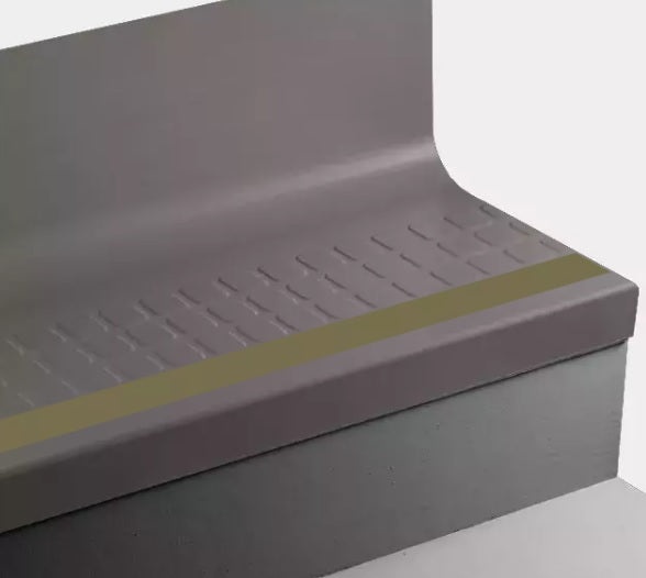Johnsonite Ganache Raised Square Rubber Moulding / Trim