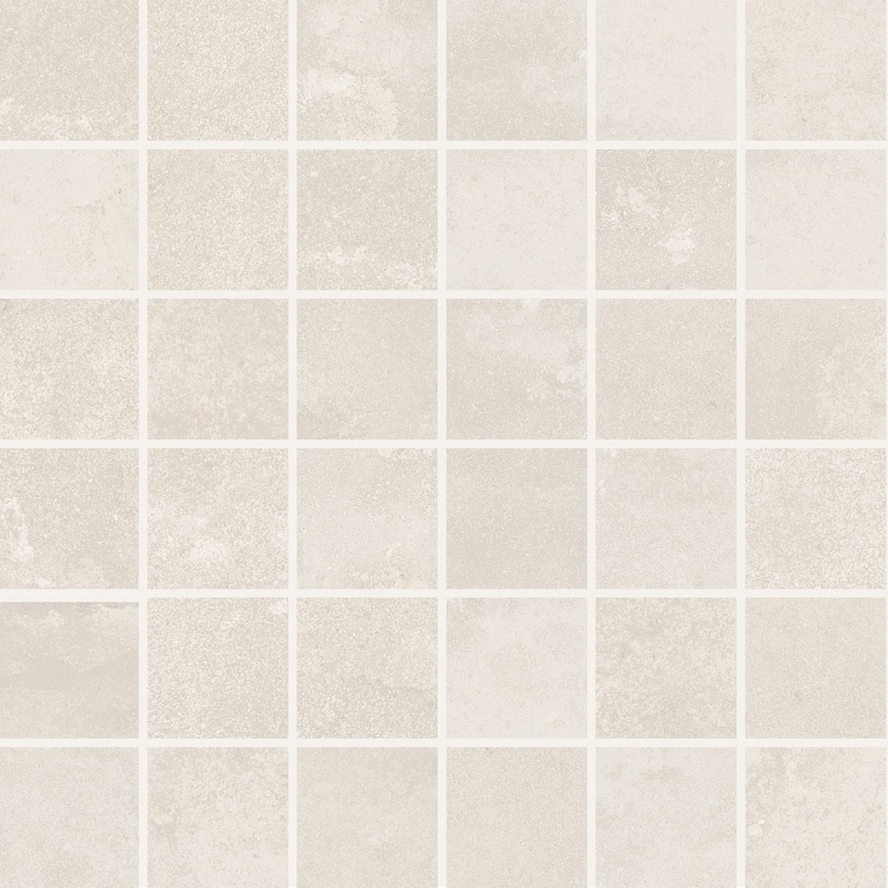 Core Fundamentals Platinum White Straight Joint Ceramic Mosaic