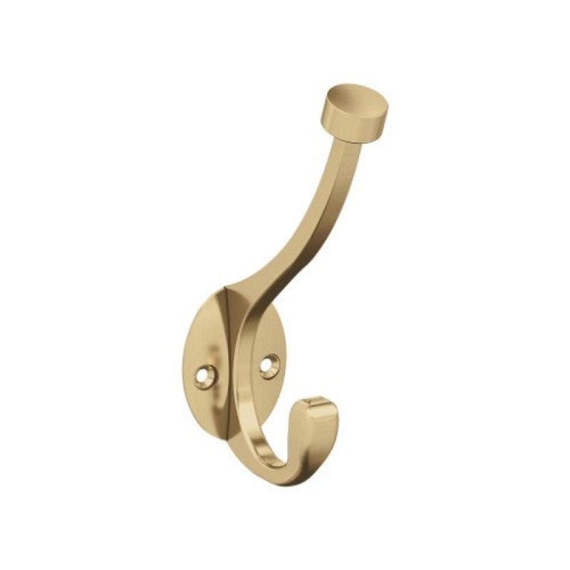 Adare Zinc Double Prong Decorative Hook
