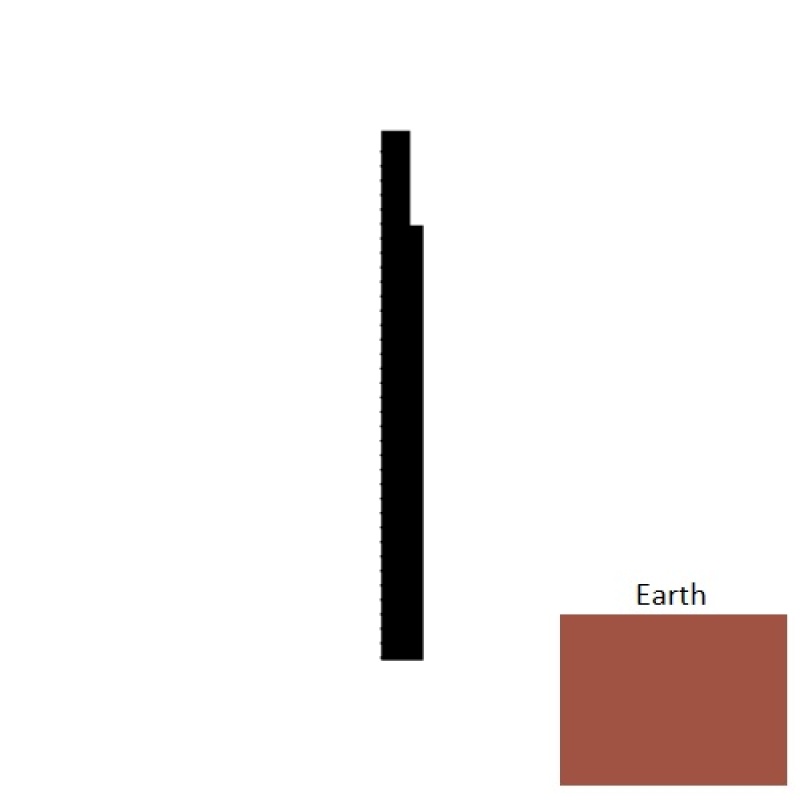 Base Sculptures Earth Bliss SCB Rubber Wall Base