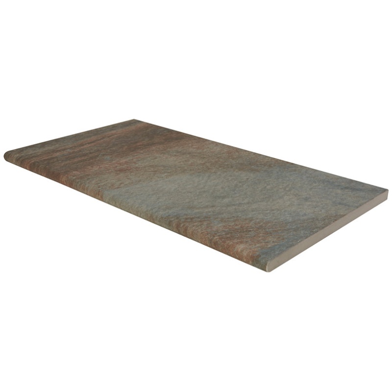Arterra Mystique Multicolor Porcelain Pool Coping - Matte - 13" X 24"