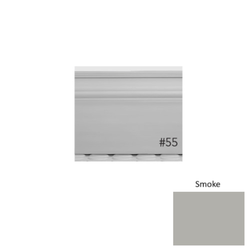 Pinnacle Plus #55 Nobility Smoke Rubber Wall Base