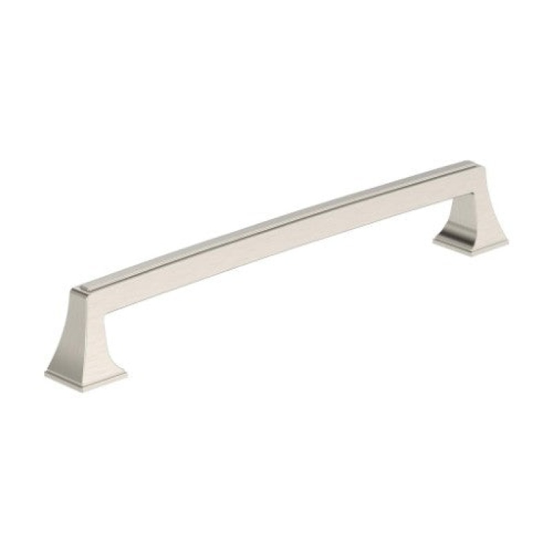 Mulholland Zinc Bar Cabinet Pull - Satin Nickel