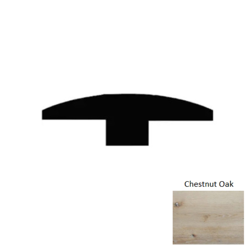 The Woodland Oak Chestnut Oak Luxury Vinyl Moulding / Trim - 94" T Molding - Aluminum Oxide