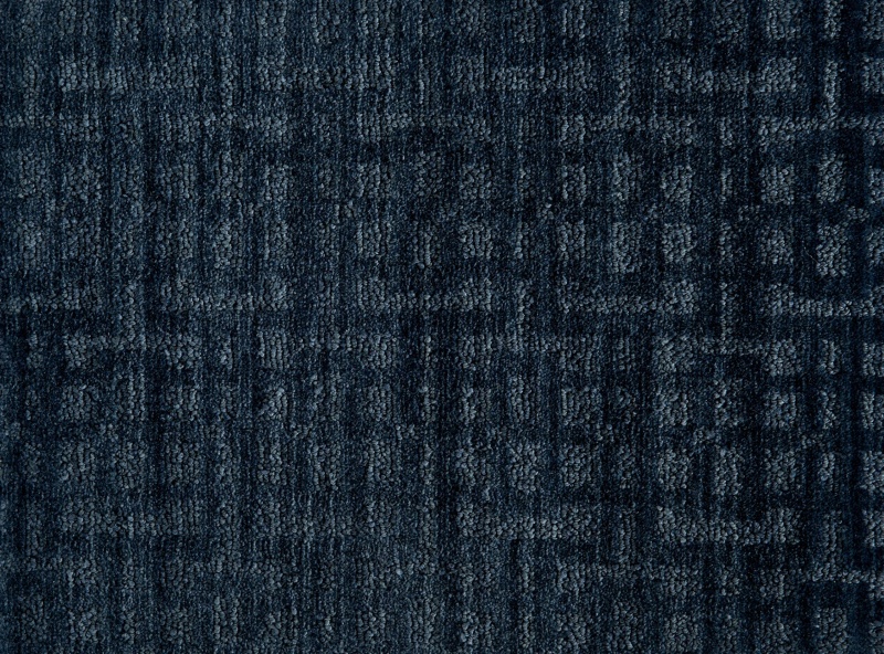Clearance Sale! Atelier Portfolio Whimsy Midnight Nylon Carpet - Pattern - 12'0" X 85'3" Dye Lot: 2301300