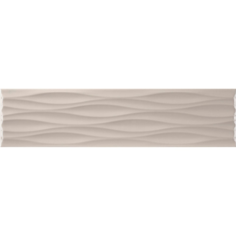 Krea Sidewalk Ripple Ceramic Tile - Glossy