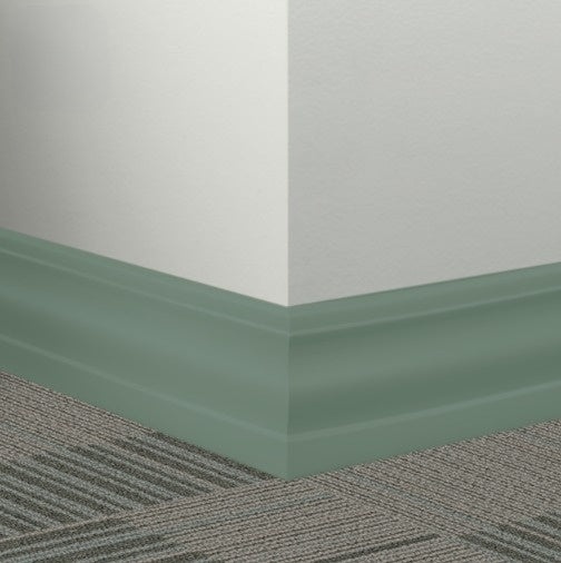 Johnsonite Green Vista Rubber Millwork Contoured Wall Base