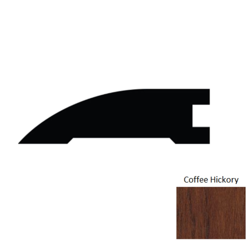 Weathered Portrait Coffee Hickory 2" x 84" Reducer Trim