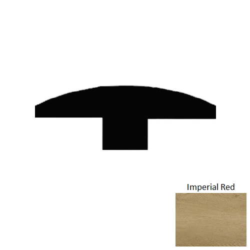 Summer Lake Imperial Red Luxury Vinyl T Molding