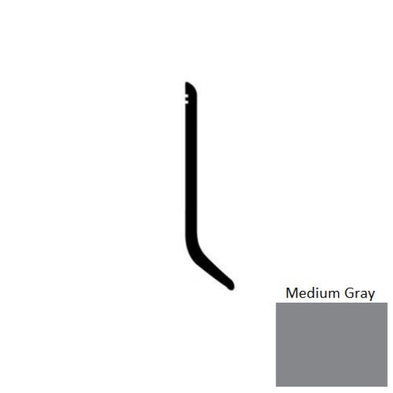 Medium Gray Vinyl Wall Base