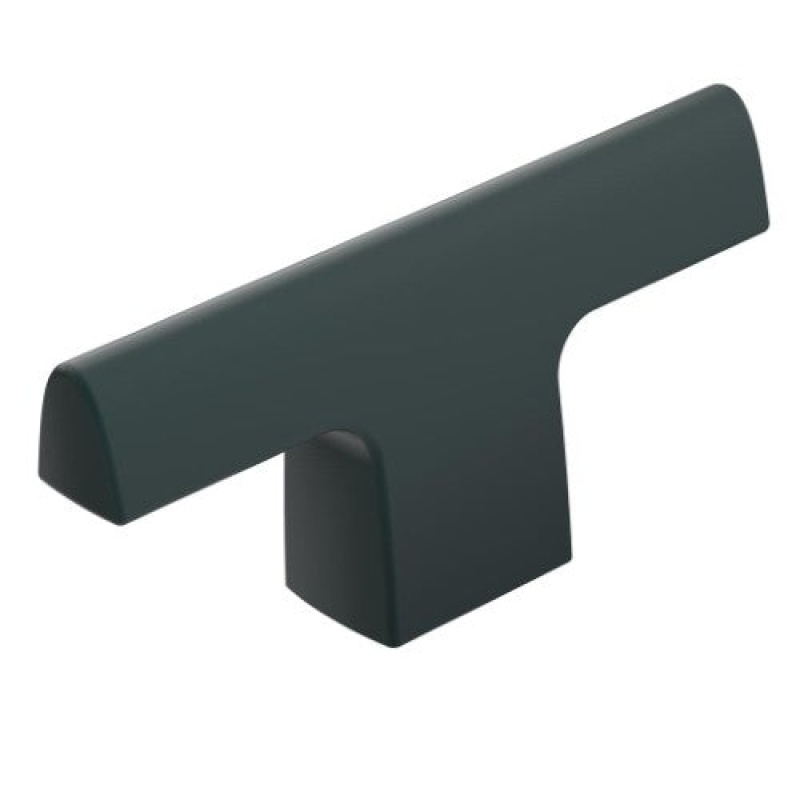 Bp55361mb Riva Zinc Cabinet Knob - Matte Black - 2 1/2" (64 Mm) Length