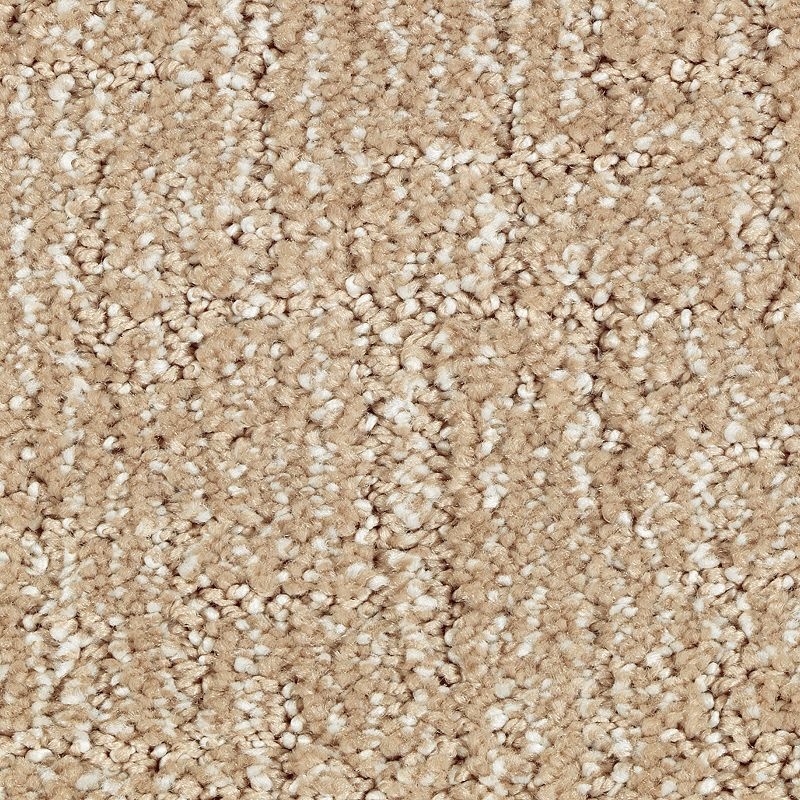 Natural Artistry Hearth Beige Triexta Carpet - Pattern
