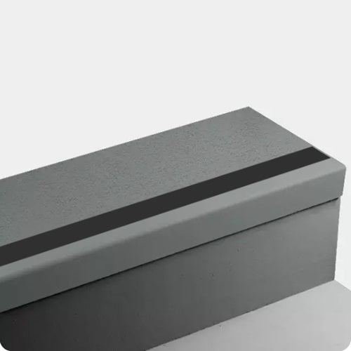 Hunter Green Rubber Stair Tread Trim