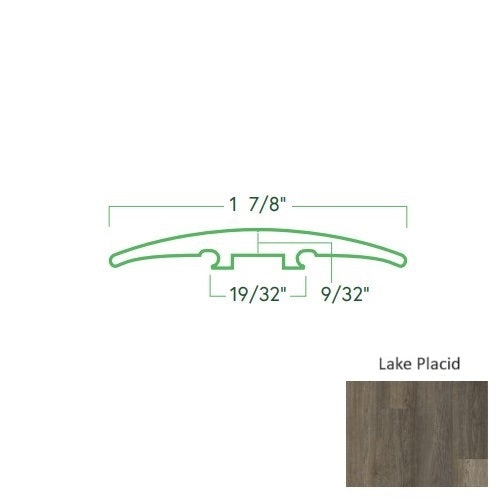 Rescue Lake Placid Luxury Vinyl Moulding / Trim – 96" 3 In 1 Reducer – Ceramic Bead
