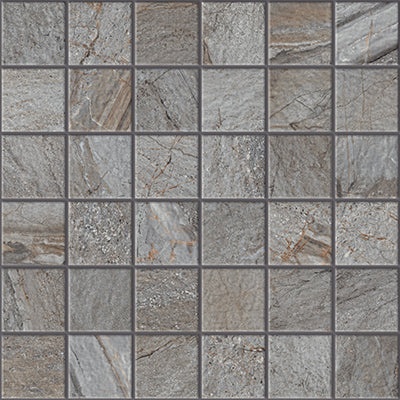 Utah Granite Porcelain Mosaic - 2" X 2" - Glossy