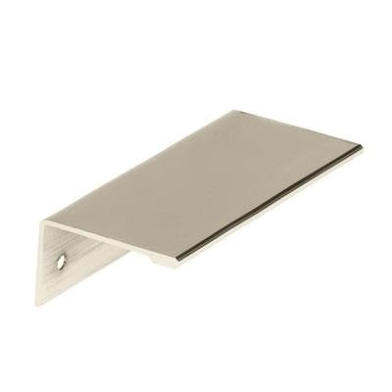 Edge Pulls Aluminum Cabinet Edge Pull - Polished Nickel