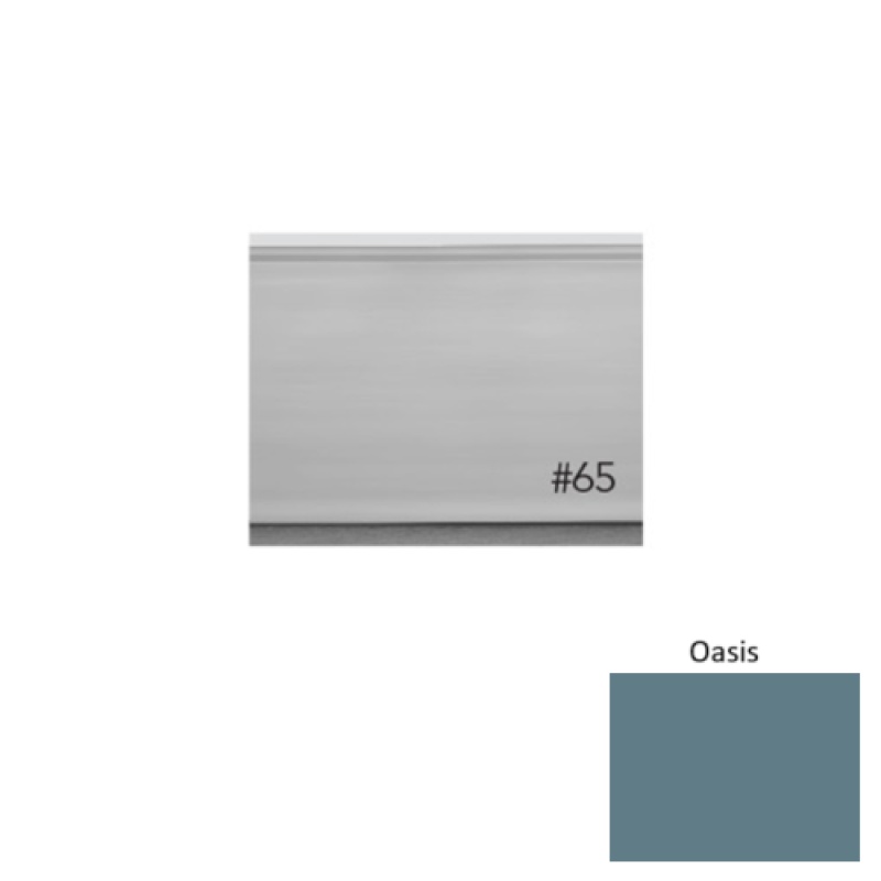 Pinnacle Plus #65 Vertical Oasis Rubber Wall Base - 4 5/8" X 8 Ft