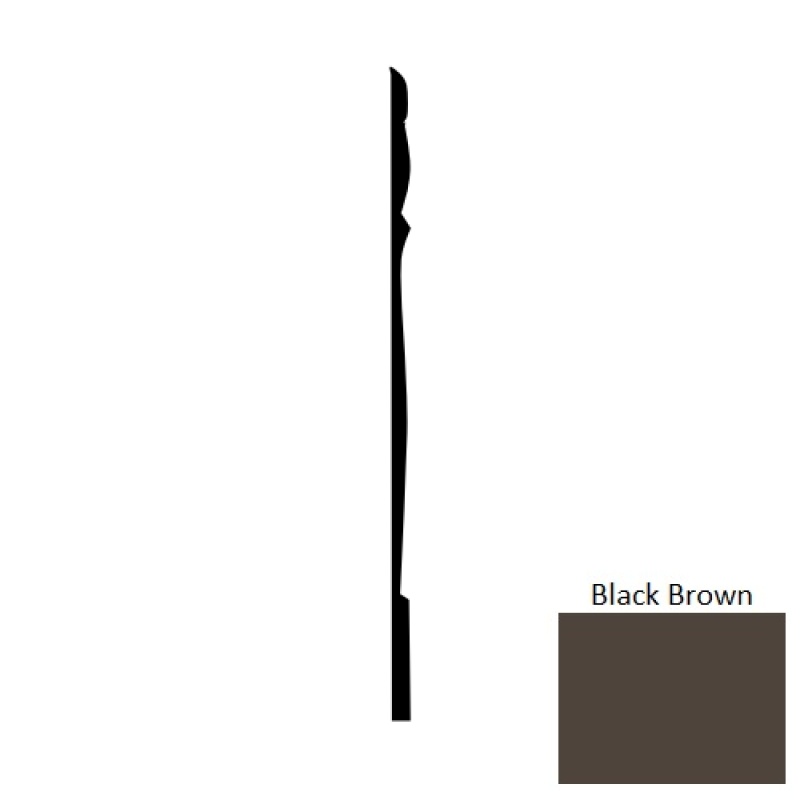 Black Brown Reflection Sc Rubber Wall Base