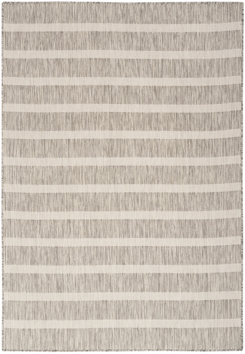 Positano Grey Ivory Modern Area Rug