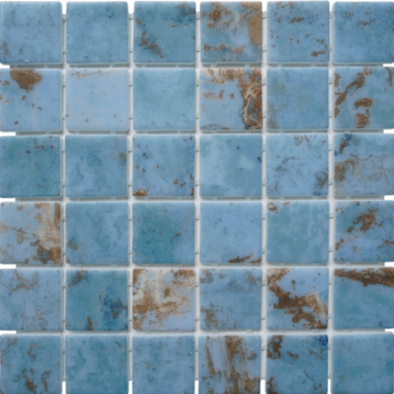 Dolce Vita Trevi Glass Mosaic - 2" X 2" - Polished