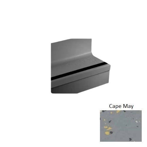 Rubber Stair Tread with Riser
