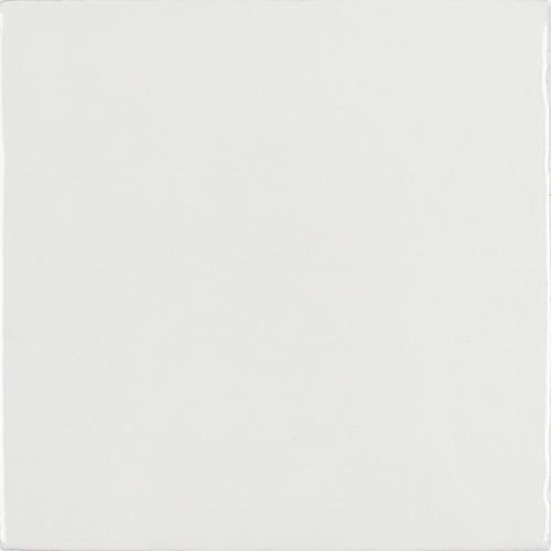 Aquatica Sol Bianco Porcelain Tile - Glossy - 6" x 6"