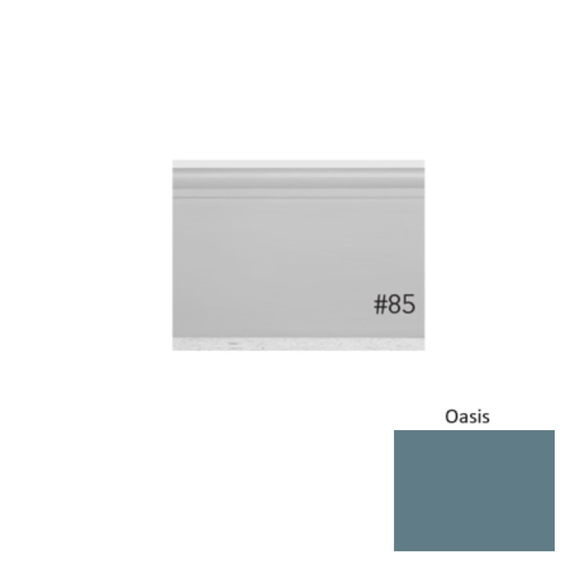 Pinnacle Plus #25 Classic Oasis Rubber Coil Wall Base - 4 9/16" X 60 Ft