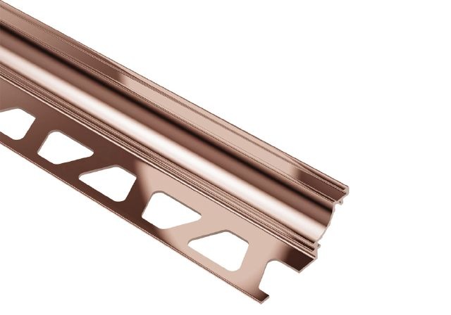 Dilex AHK Cove Shaped Metal Tile Edging Trim