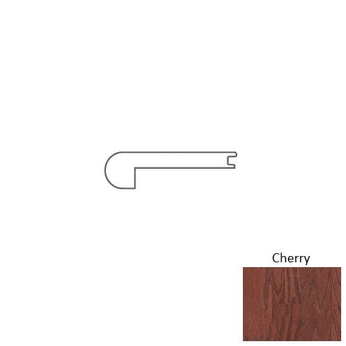 Cherry Hardwood Flush Stairnose Trim