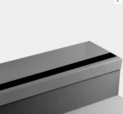 Johnsonite White Fast Lane Stair Tread Trim