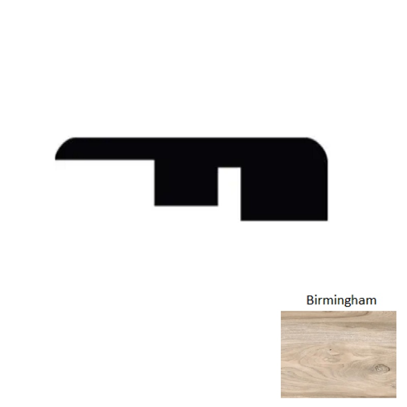 Southern Charm Birmingham Luxury Vinyl End Molding