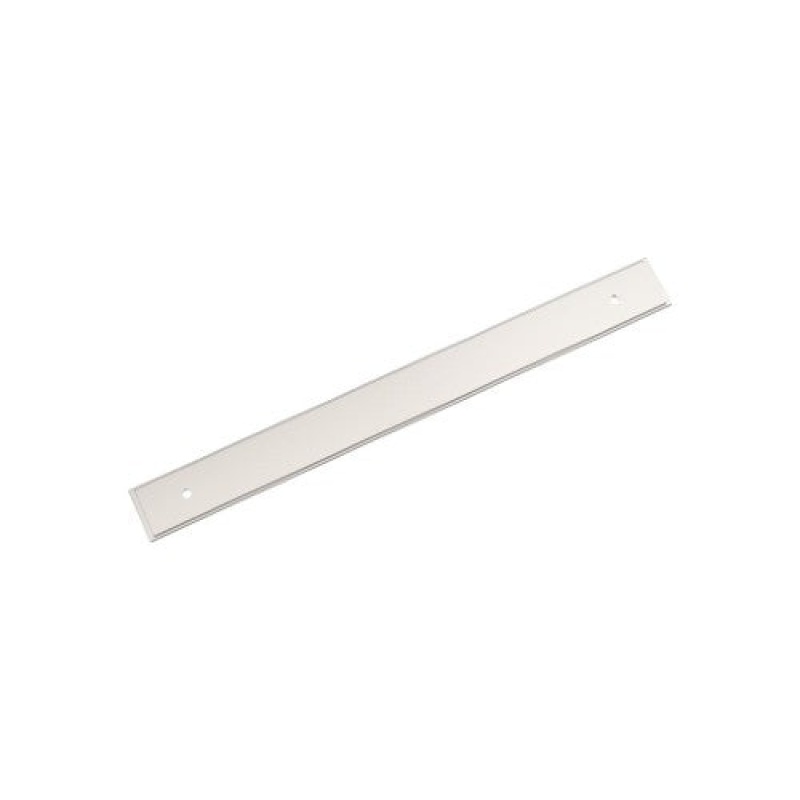 Maymont Zinc Pull Cabinet Backplate - Polished Nickel