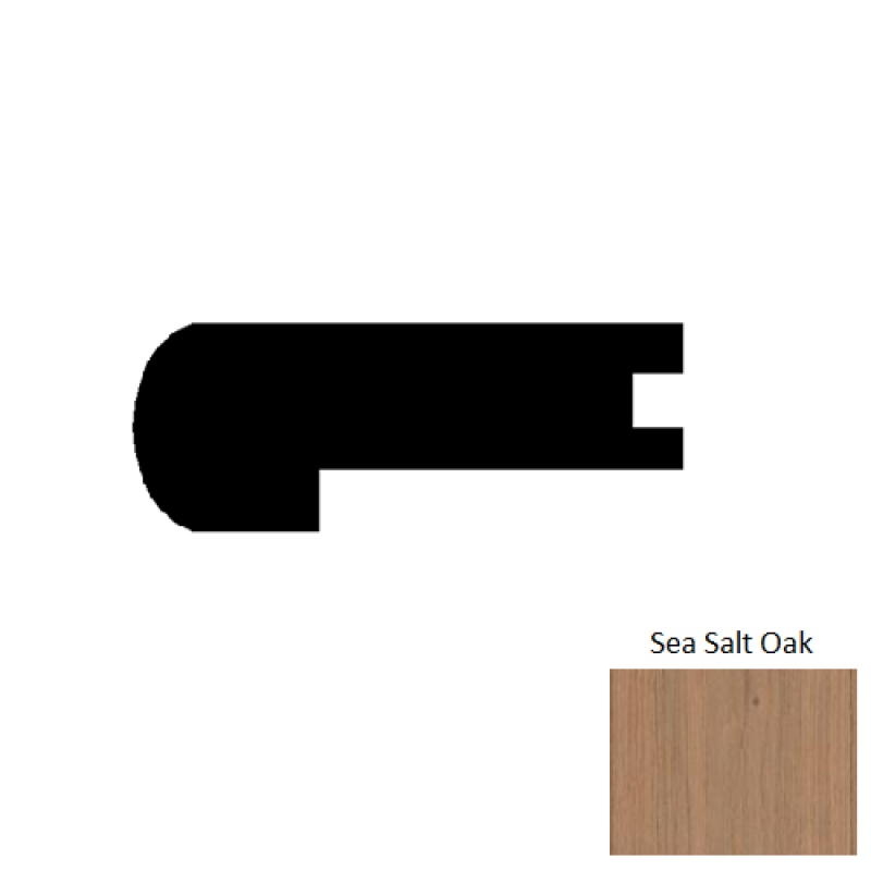 Seaside Tides Sea Salt Oak Flush Stair Nose