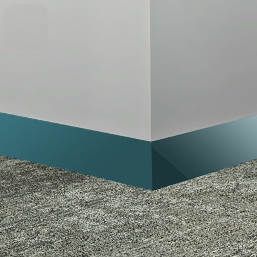 Johnsonite Dream Teal Rubber Millwork Contoured Wall Base