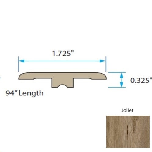 Heartland Joliet Luxury Vinyl T Molding Trim