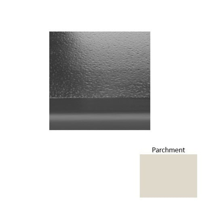 Parchment Hammered Rubber Stair Tread with Riser