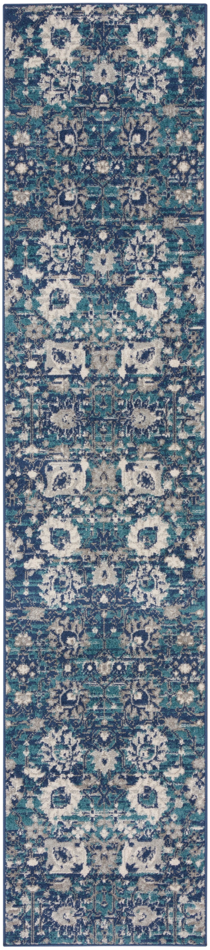 Passion Psn01 Surf Polypropylene Bohemian Area Rug