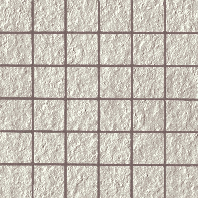 Luserna Bianco Roc Porcelain Mosaic - 2" x 2" - Matte
