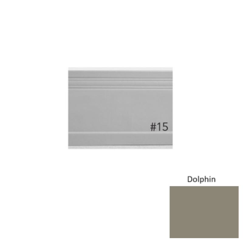 Pinnacle Plus #95 Invent Dolphin Rubber Coil Wall Base - 5 1/2" X 60 Ft