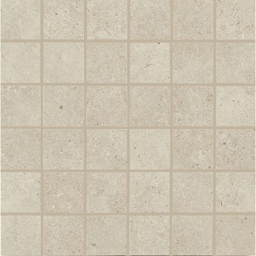 Haut Monde Leisure Beige Porcelain Mosaic - 2" X 2" - Matte, Per Pack: 10 Sqft
