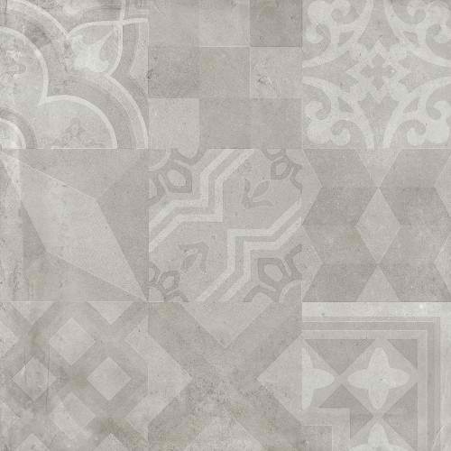 Alive Moderne Dust Deco Porcelain Tile - Matte - 24" X 24", Per Pack: 46.47 Sqft