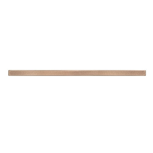 GeoMetal Bronze Metal Wall Trim - 1/2" X 12" Square Liner - Satin