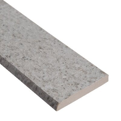 Brixstyle Glacier Porcelain Bullnose - 2 2/5" X 24" - Matte