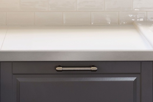 Rondec Step Metal Tile Edging Trim - Satin Copper Anodized Aluminum